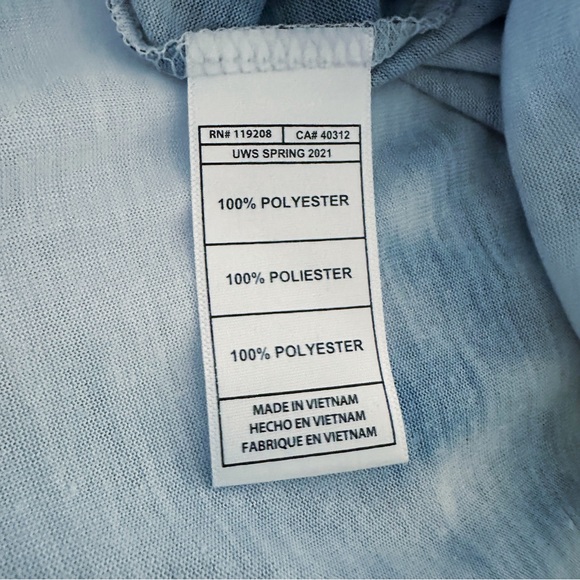 Mitchell and Ness Houston Astros MLB Tie Dye Crop Top Shirt Womens Size 2XL XXL - Picture 9 of 9